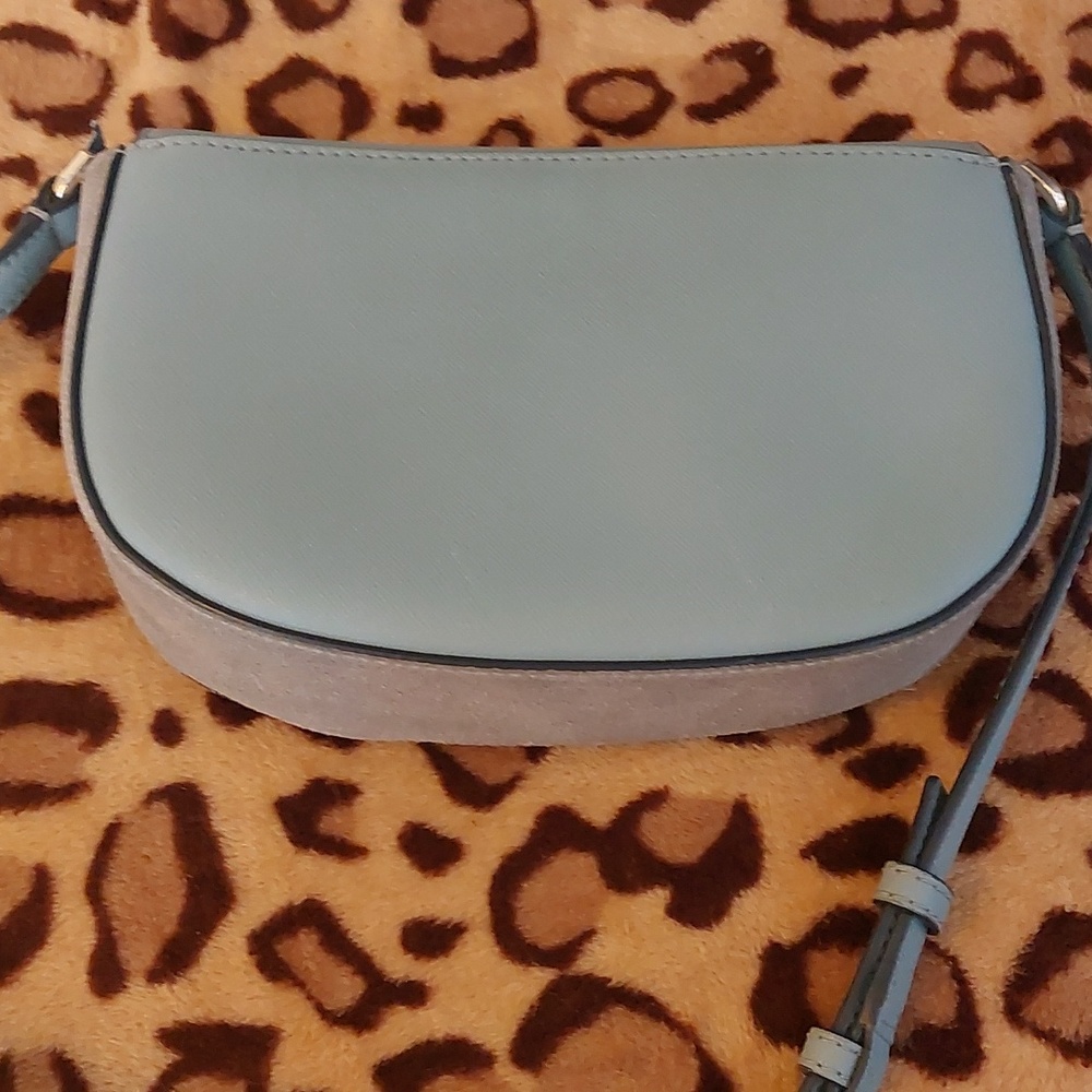 Kate Spade Light Blue Crossbody Purse - Picture 8 of 8